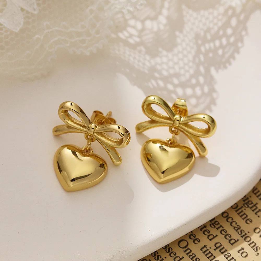 ARETES MOÑO & CORAZÓN