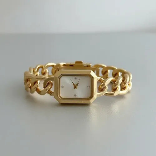 RELOJ DE FORMA RECTANGULAR PARA DAMA