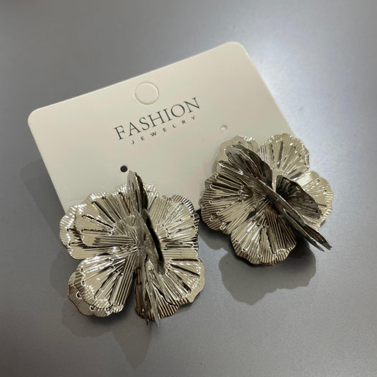 💐🌹 ARETES DE GALA TEXTURA DE FLOR 🌸🌺