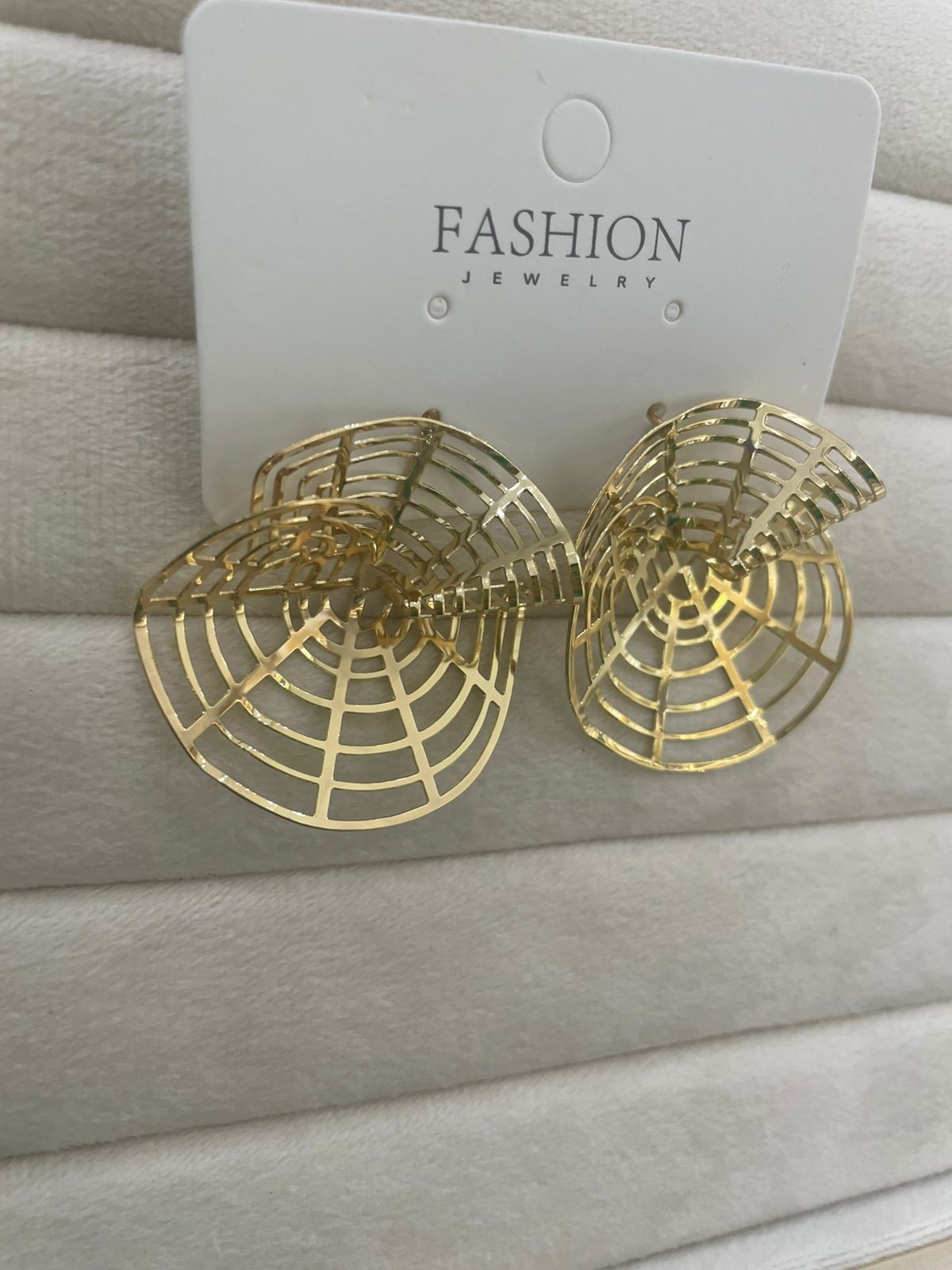 ✨🕸️ ARETES DE GALA DISEÑO ASTRACTO 🕸️✨
