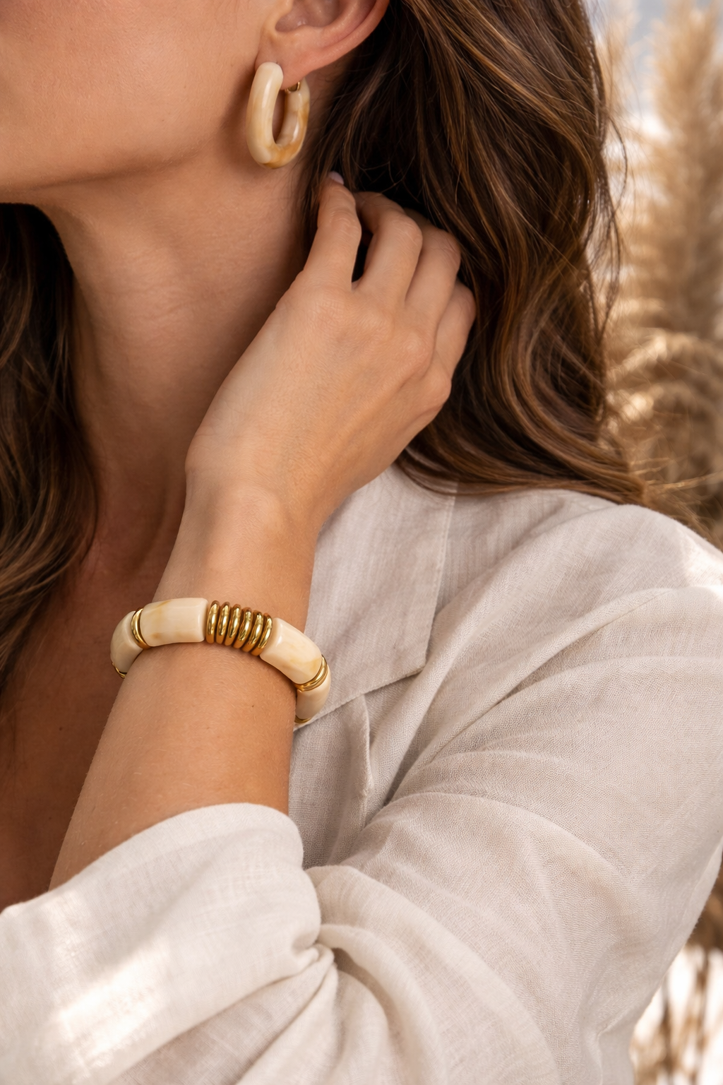 🤎✨ COLECCIÓN ACRÍLICOS BEIGE – EFECTO FLOTANTE ✨🤎
