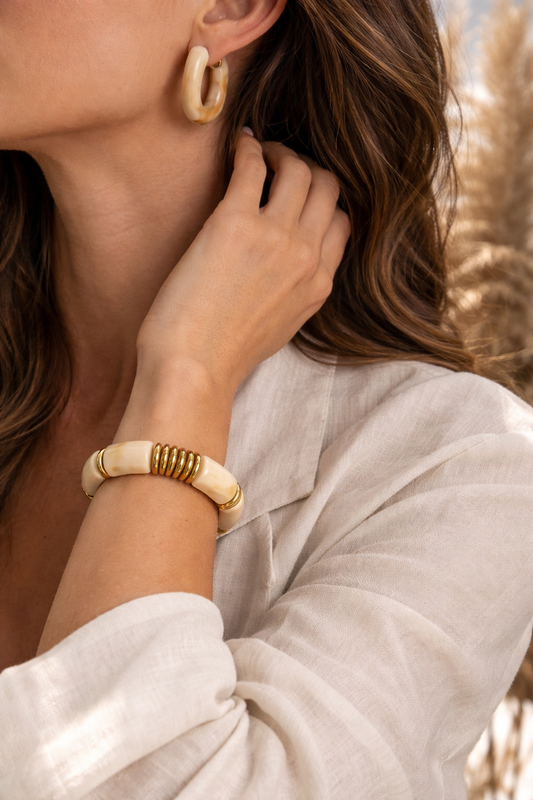 🤎✨ COLECCIÓN ACRÍLICOS BEIGE – EFECTO FLOTANTE ✨🤎