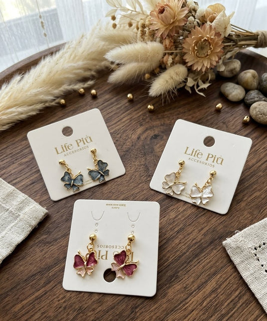 ARETES DE LAZO DE REGALO 🎀🎁