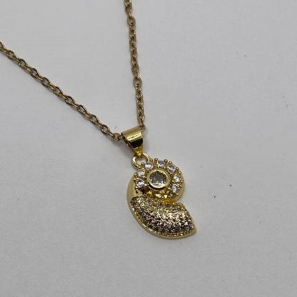 COLLAR GOLDEN SPIRAL