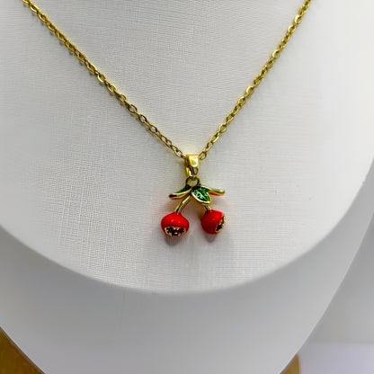 COLLAR CHERRY GOLD