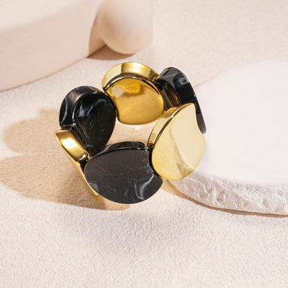PULSERA DE ACRILICO NEGRA