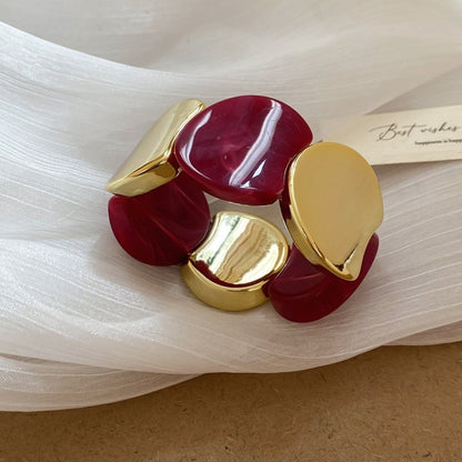 PULSERA DE ACRILICO ROJA 🎀